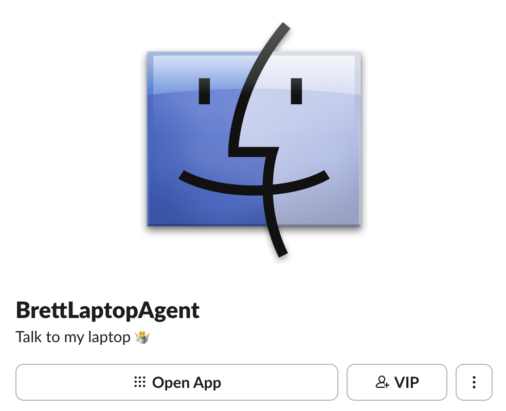 slack bot profile screenshot