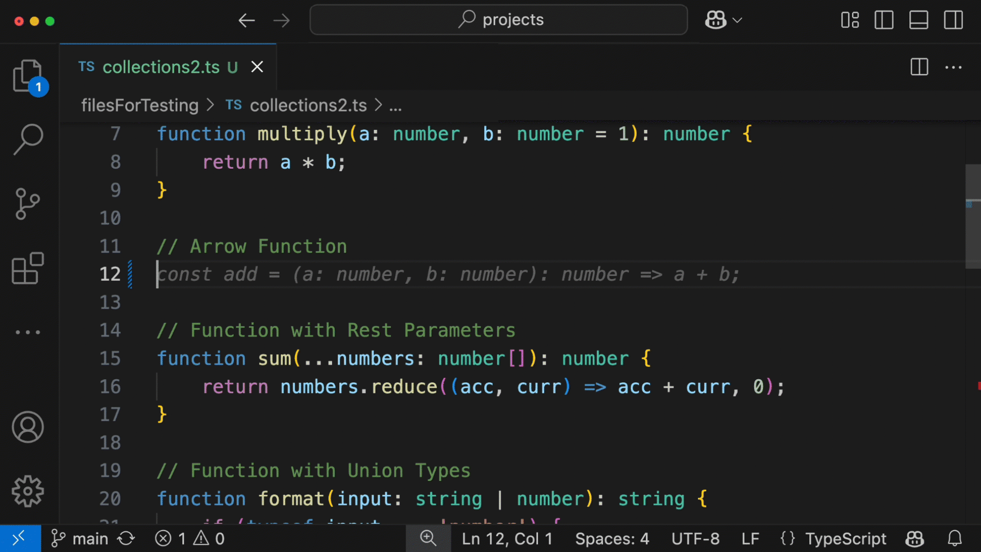predictive codegen example
